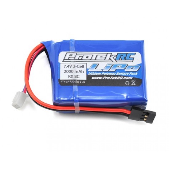 Batterie ProTek RC LiPo HB et Losi 8IGHT (7.4V / 2000mAh)